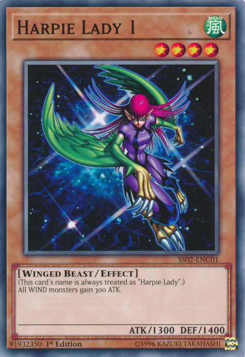 Harpie Lady 1 [SS02-ENC01] Common | Card Merchant Takapuna