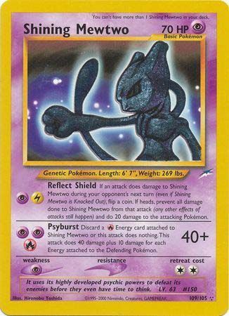 Shining Mewtwo (109/105) [Neo Destiny Unlimited] | Card Merchant Takapuna