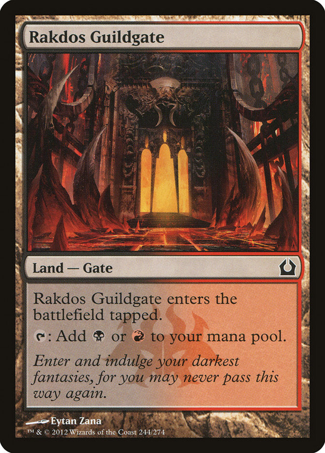 Rakdos Guildgate [Return to Ravnica] | Card Merchant Takapuna