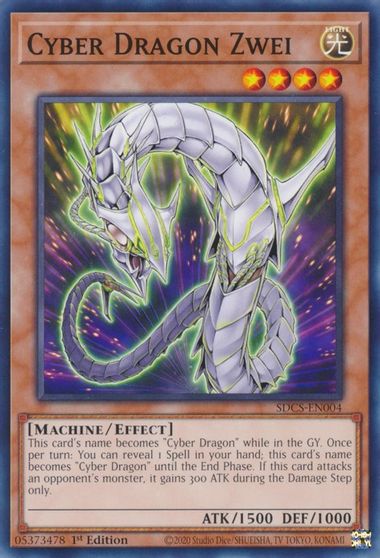 Cyber Dragon Zwei [SDCS-EN004] Common | Card Merchant Takapuna