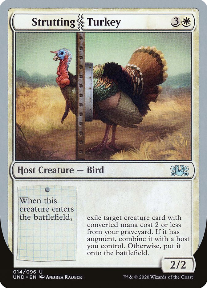 Strutting Turkey [Unsanctioned] | Card Merchant Takapuna