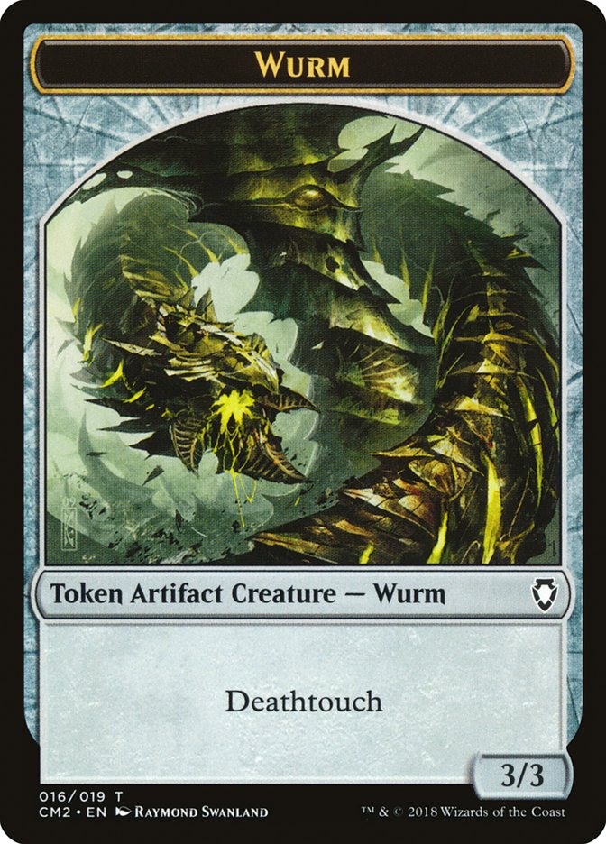 Wurm Token (016/019) [Commander Anthology Volume II Tokens] | Card Merchant Takapuna