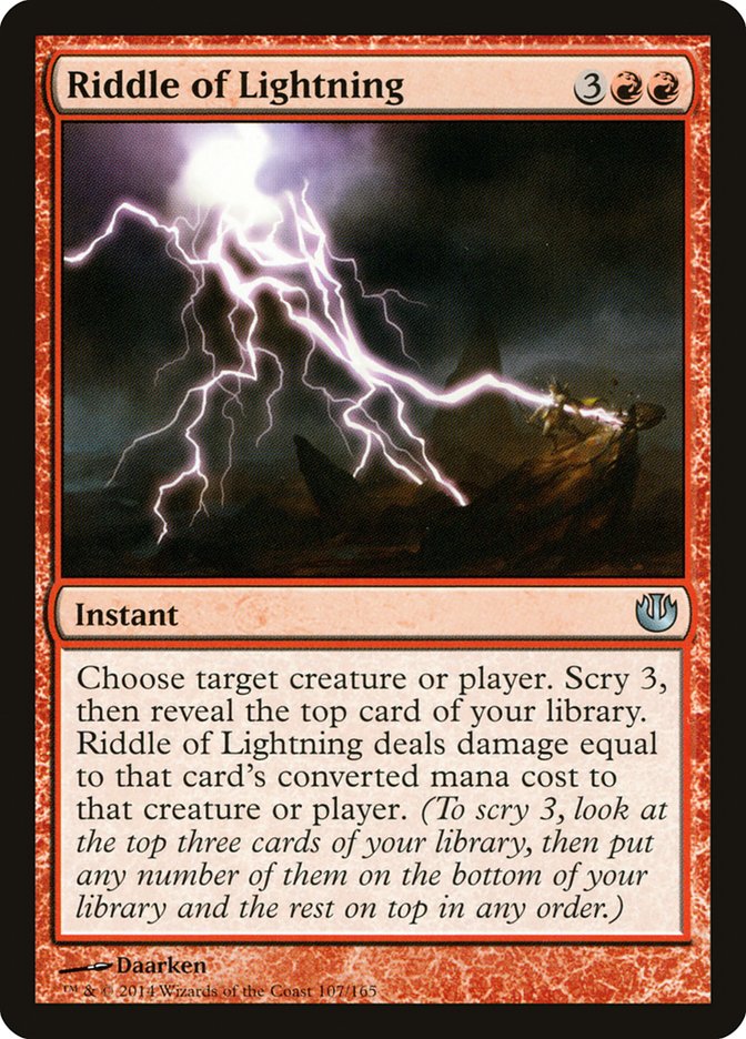 Riddle of Lightning [Journey into Nyx] | Card Merchant Takapuna