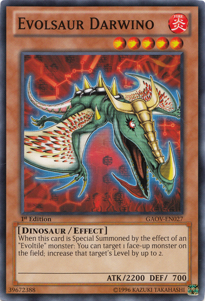 Evolsaur Darwino [GAOV-EN027] Common | Card Merchant Takapuna