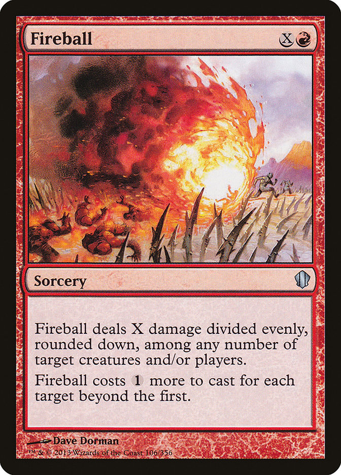 Fireball [Commander 2013] | Card Merchant Takapuna