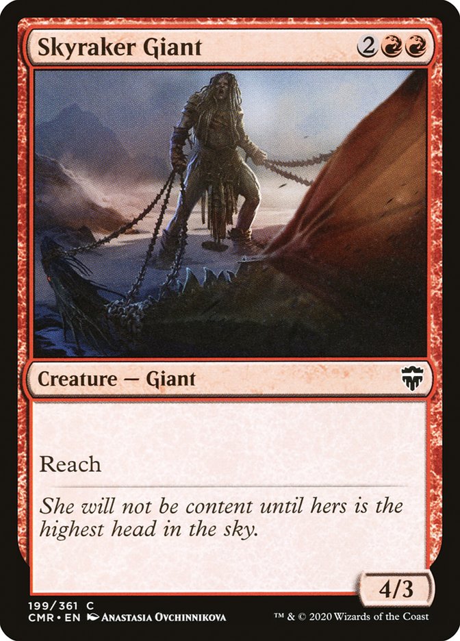 Skyraker Giant [Commander Legends] | Card Merchant Takapuna