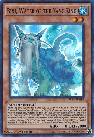 Bixi, Water of the Yang Zing [MP15-EN085] Super Rare | Card Merchant Takapuna