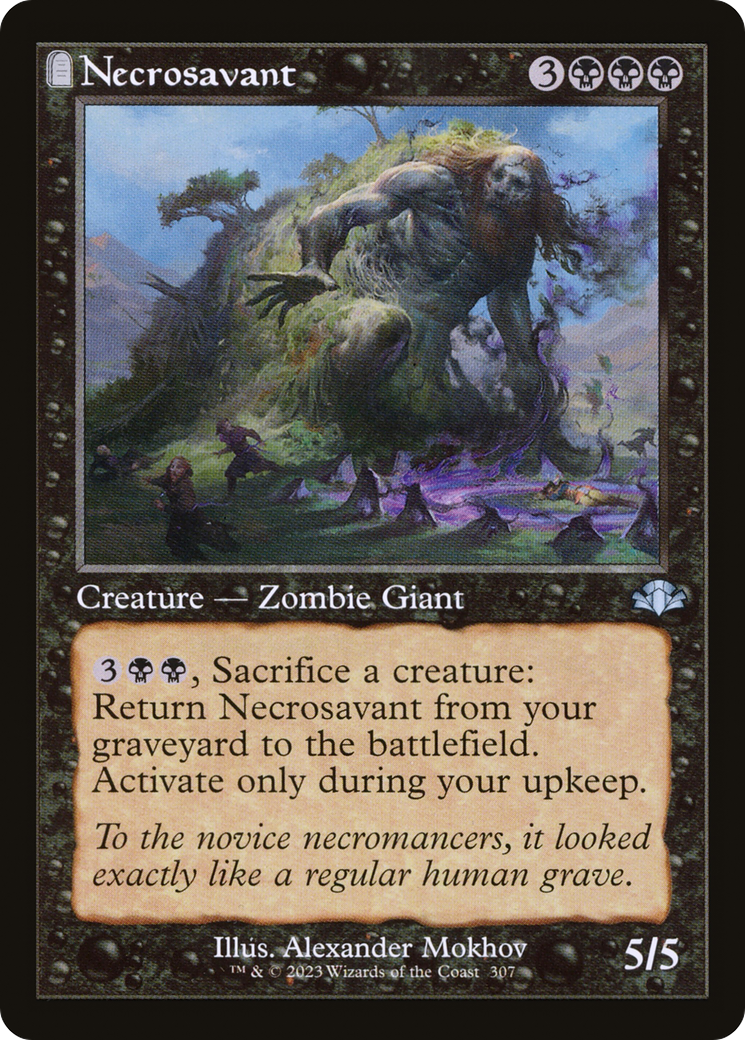 Necrosavant (Retro) [Dominaria Remastered] | Card Merchant Takapuna