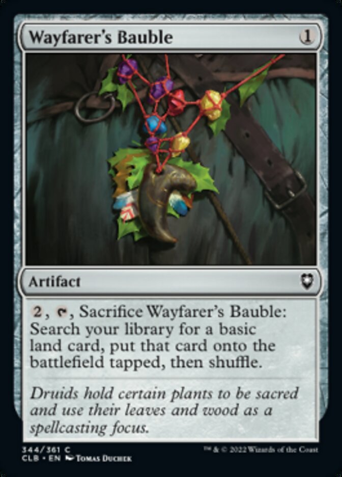 Wayfarer's Bauble [Commander Legends: Battle for Baldur's Gate] | Card Merchant Takapuna