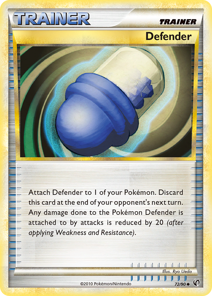 Defender (72/90) [HeartGold & SoulSilver: Undaunted] | Card Merchant Takapuna