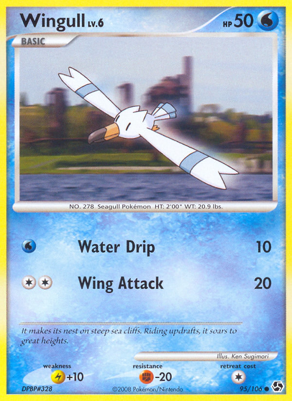 Wingull (95/106) [Diamond & Pearl: Great Encounters] | Card Merchant Takapuna