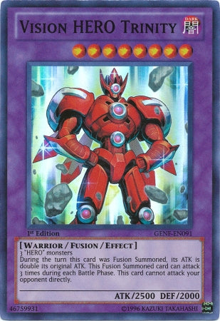 Vision Hero Trinity [GENF-EN091] Super Rare | Card Merchant Takapuna