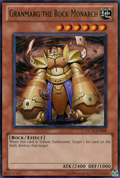 Granmarg the Rock Monarch (Green) [DL13-EN008] Rare | Card Merchant Takapuna