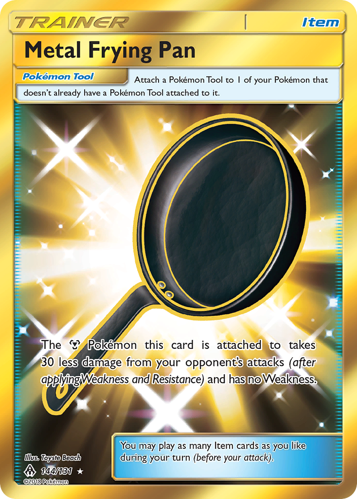 Metal Frying Pan (144/131) [Sun & Moon: Forbidden Light] | Card Merchant Takapuna