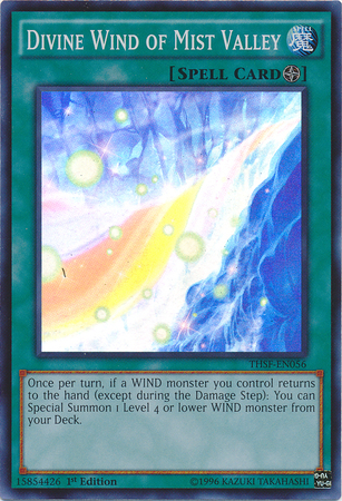 Divine Wind of Mist Valley [THSF-EN056] Super Rare | Card Merchant Takapuna