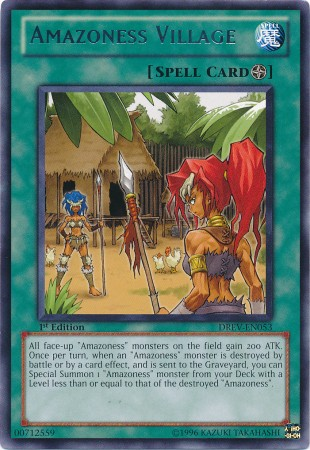 Amazoness Village [DREV-EN053] Rare | Card Merchant Takapuna