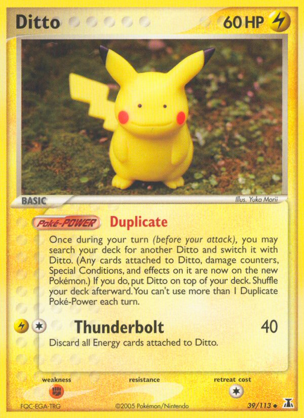 Ditto (39/113) [EX: Delta Species] | Card Merchant Takapuna