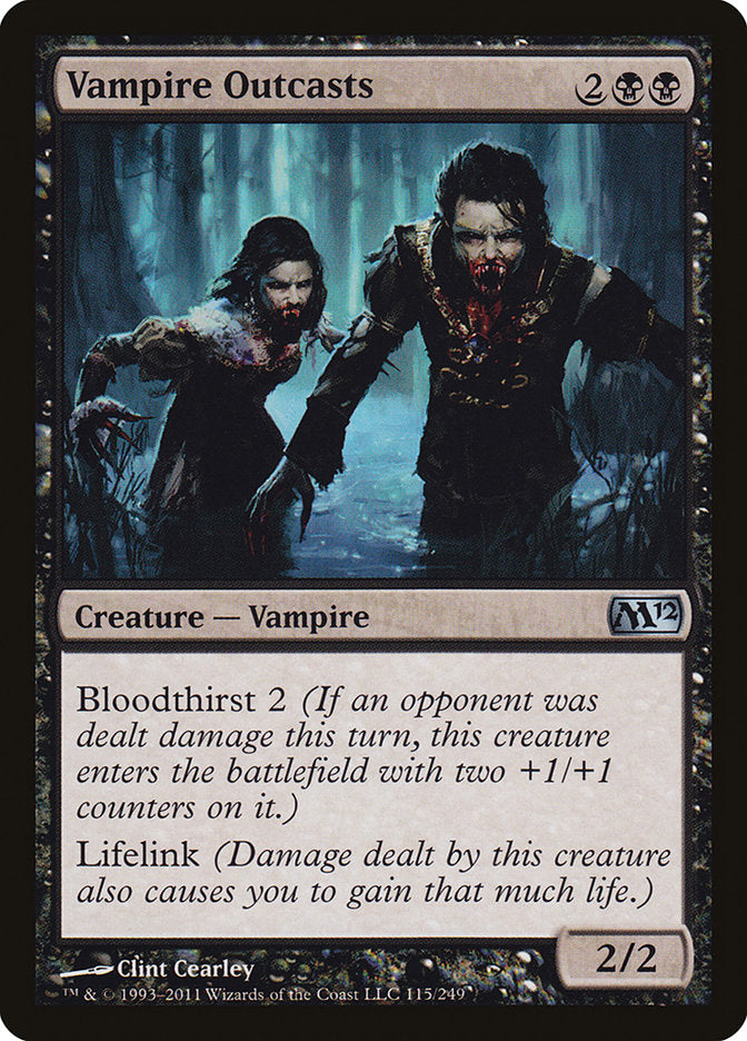 Vampire Outcasts [Magic 2012] | Card Merchant Takapuna