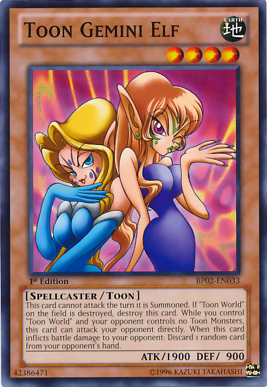 Toon Gemini Elf [BP02-EN033] Common | Card Merchant Takapuna