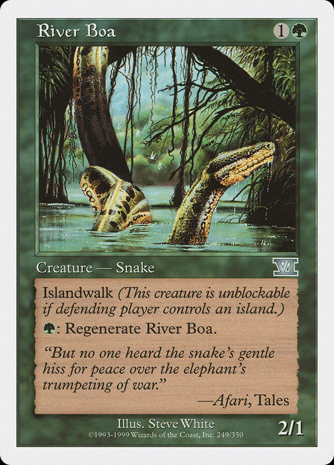 River Boa [Classic Sixth Edition] | Card Merchant Takapuna