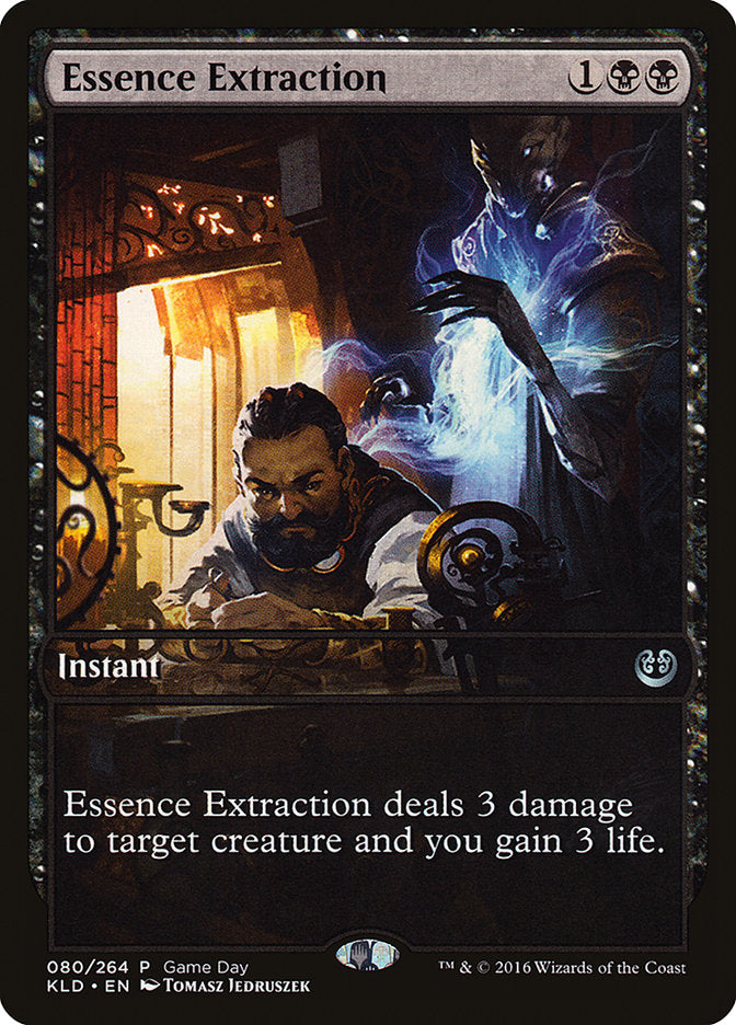 Essence Extraction (Game Day) [Kaladesh Promos] | Card Merchant Takapuna