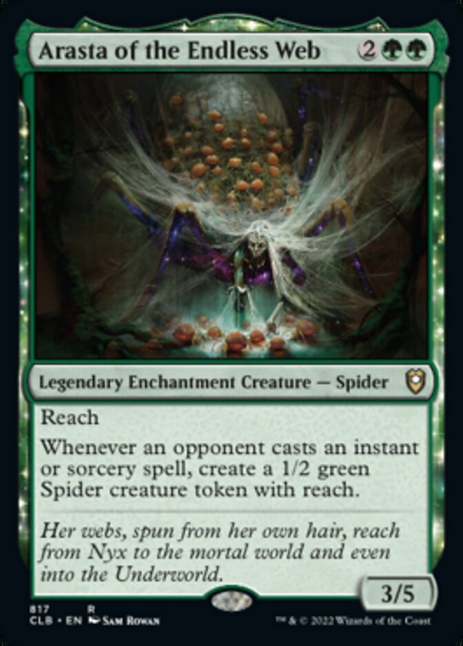 Arasta of the Endless Web [Commander Legends: Battle for Baldur's Gate] | Card Merchant Takapuna