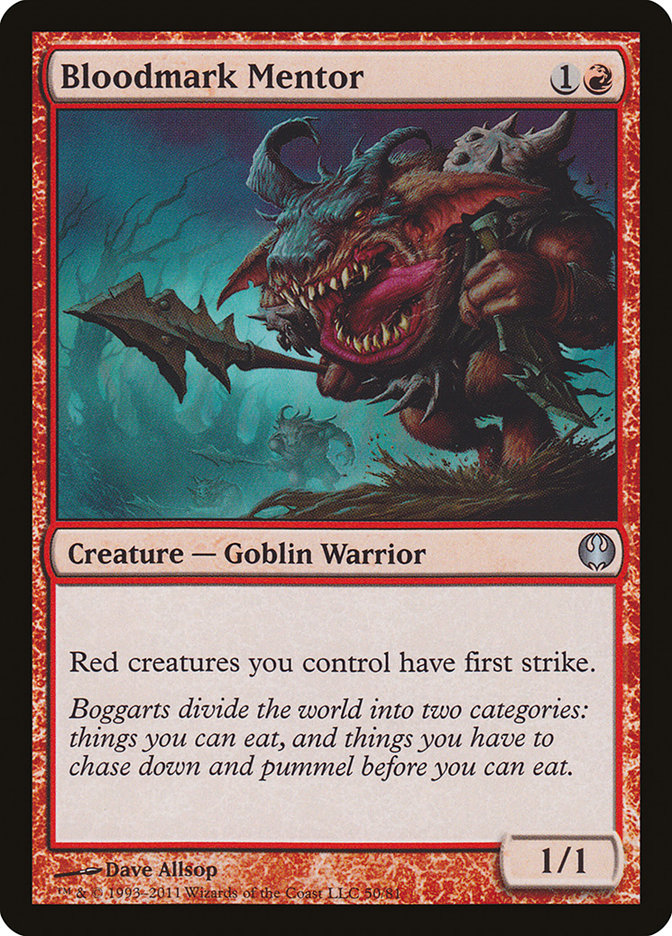 Bloodmark Mentor [Duel Decks: Knights vs. Dragons] | Card Merchant Takapuna