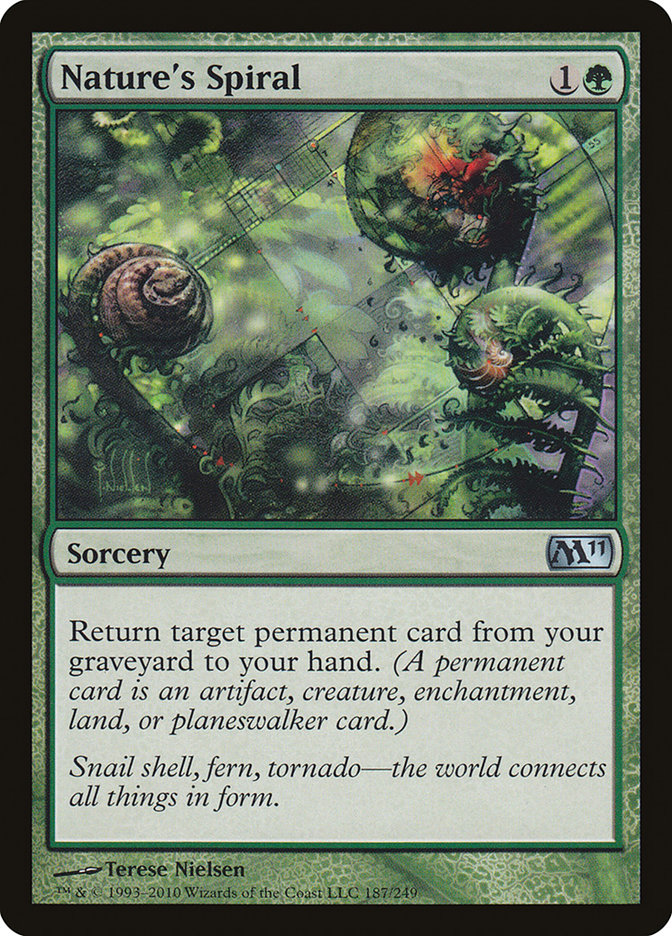 Nature's Spiral [Magic 2011] | Card Merchant Takapuna