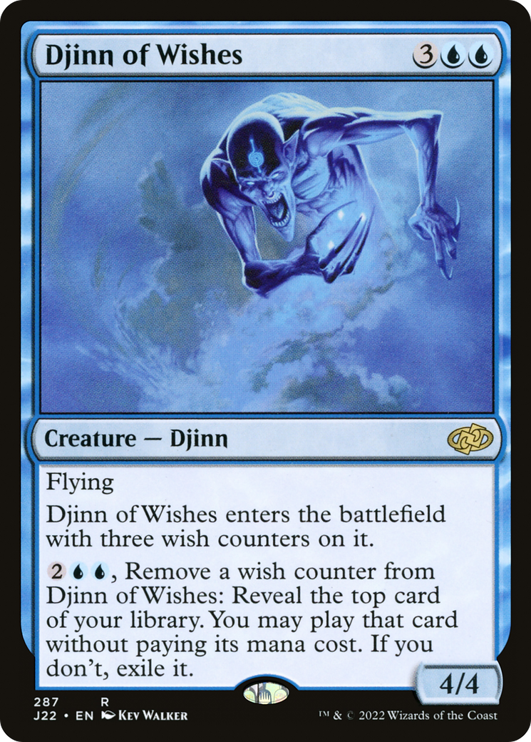 Djinn of Wishes [Jumpstart 2022] | Card Merchant Takapuna