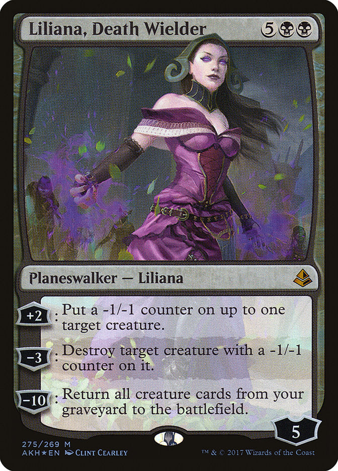 Liliana, Death Wielder [Amonkhet] | Card Merchant Takapuna