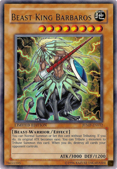 Beast King Barbaros [JUMP-EN032] Ultra Rare | Card Merchant Takapuna