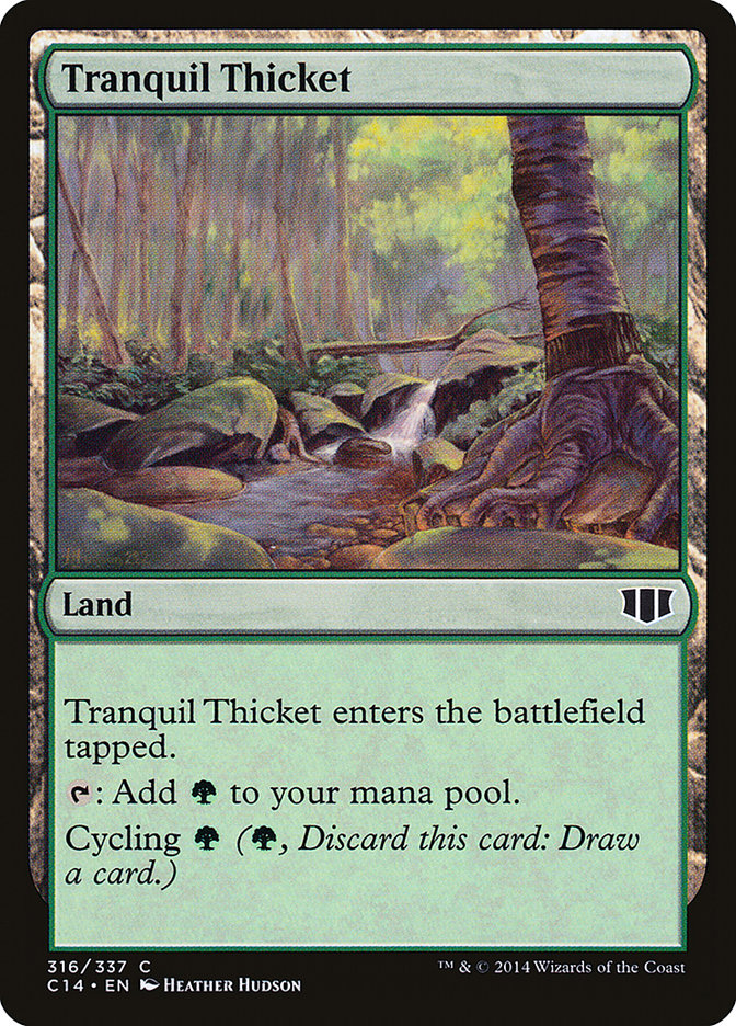 Tranquil Thicket [Commander 2014] | Card Merchant Takapuna