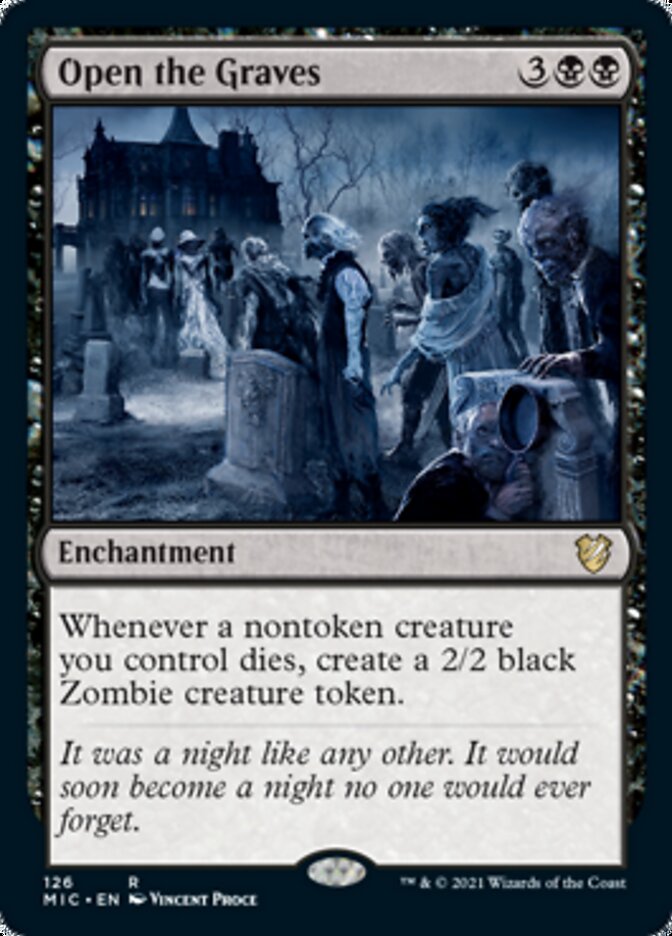 Open the Graves [Innistrad: Midnight Hunt Commander] | Card Merchant Takapuna