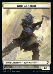 Kor Warrior // Angel Warrior Double-Sided Token [Commander Legends: Battle for Baldur's Gate Tokens] | Card Merchant Takapuna