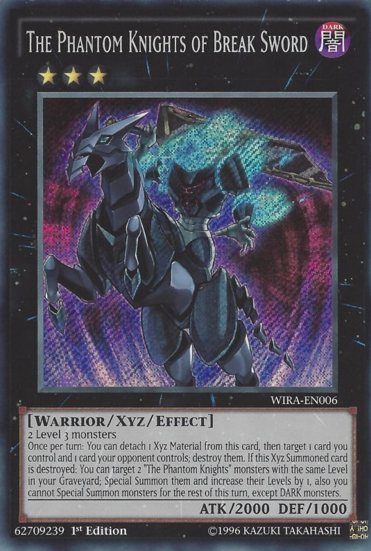 The Phantom Knights of Break Sword [WIRA-EN006] Secret Rare | Card Merchant Takapuna