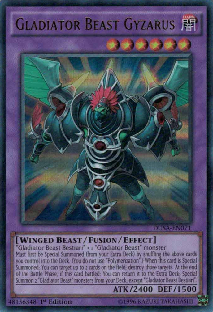 Gladiator Beast Gyzarus [DUSA-EN071] Ultra Rare | Card Merchant Takapuna