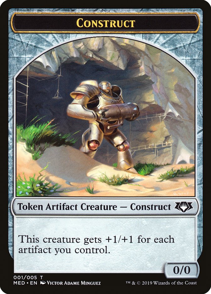 Construct Token (1) [Mythic Edition Tokens] | Card Merchant Takapuna