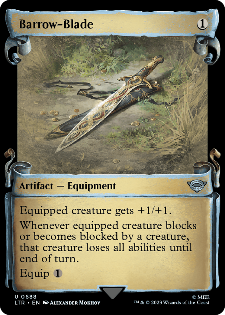 Barrow-Blade [The Lord of the Rings: Tales of Middle-Earth Showcase Scrolls] | Card Merchant Takapuna