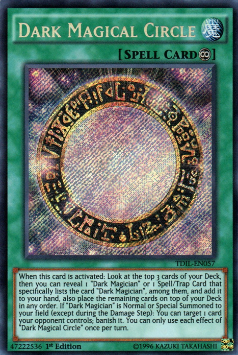 Dark Magical Circle [TDIL-EN057] Secret Rare | Card Merchant Takapuna