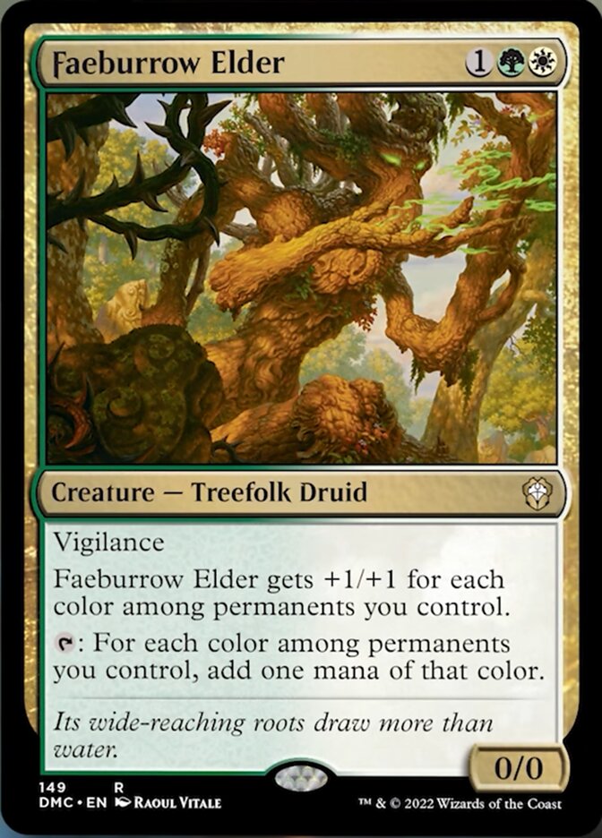 Faeburrow Elder [Dominaria United Commander] | Card Merchant Takapuna