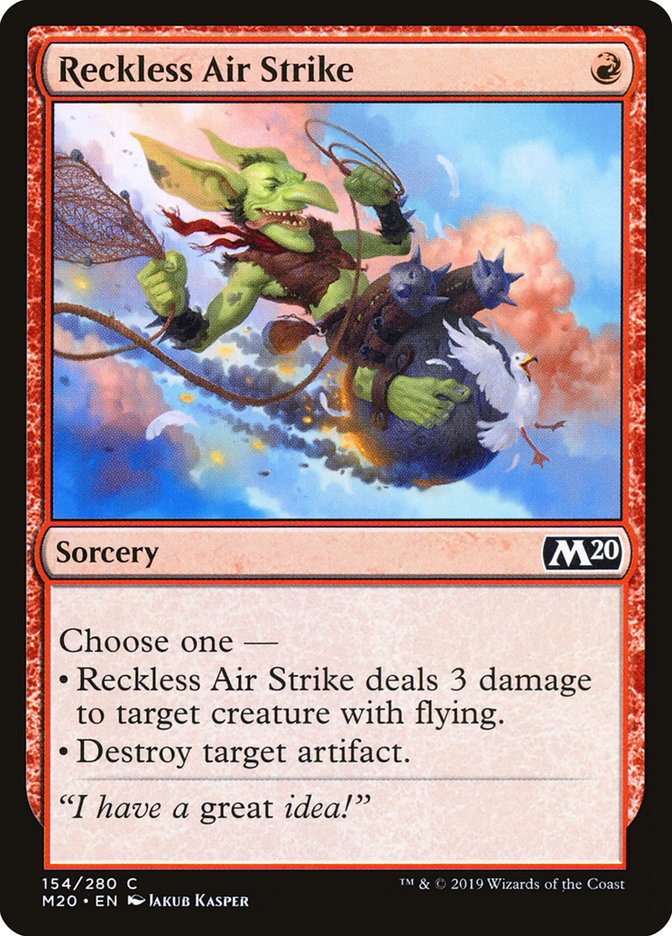 Reckless Air Strike [Core Set 2020] | Card Merchant Takapuna