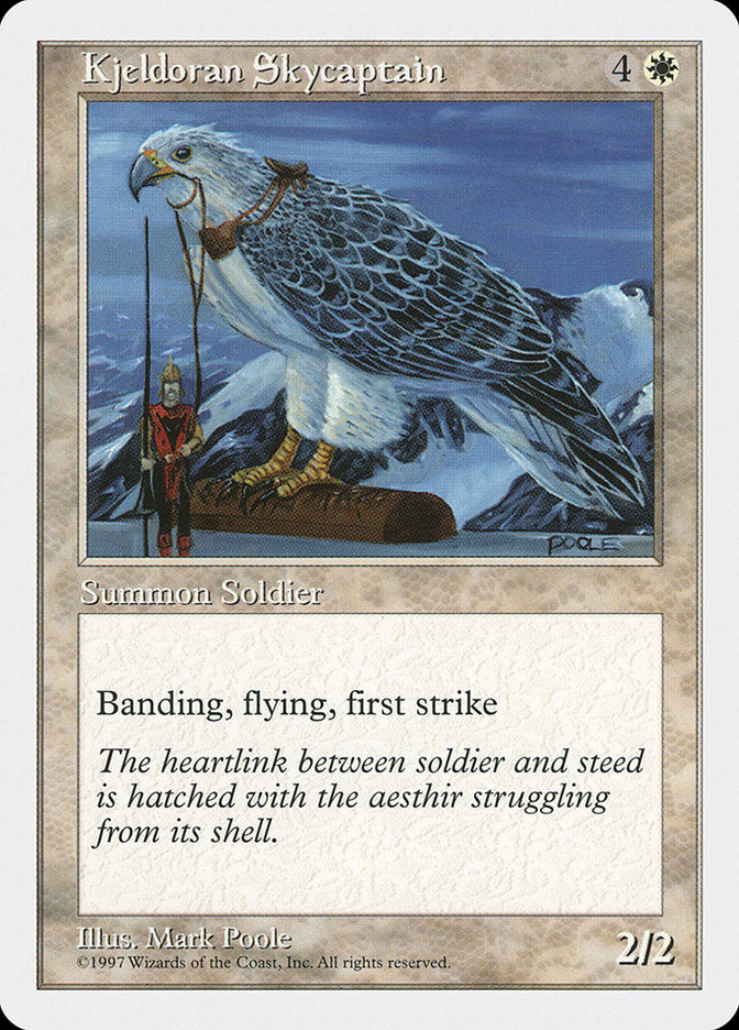 Kjeldoran Skycaptain [Fifth Edition] | Card Merchant Takapuna