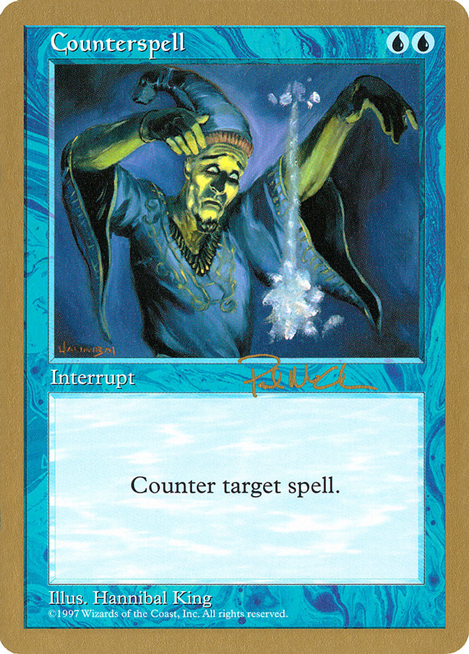 Counterspell (Paul McCabe) [World Championship Decks 1997] | Card Merchant Takapuna