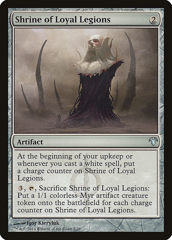 Shrine of Loyal Legions [Modern Event Deck 2014] | Card Merchant Takapuna