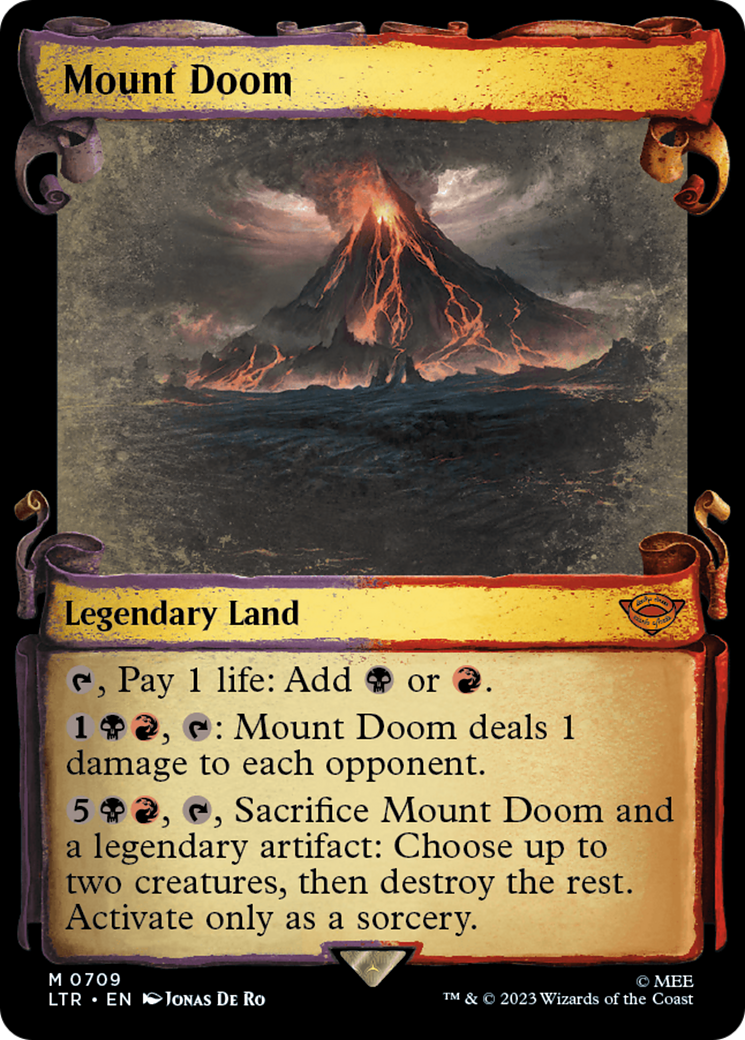 Mount Doom [The Lord of the Rings: Tales of Middle-Earth Showcase Scrolls] | Card Merchant Takapuna