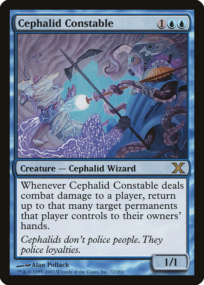 Cephalid Constable [Tenth Edition] | Card Merchant Takapuna