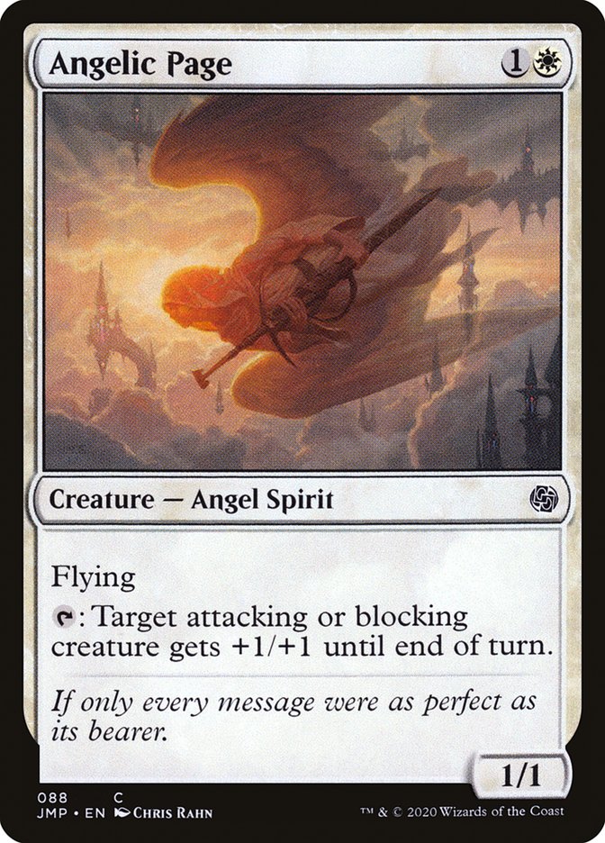 Angelic Page [Jumpstart] | Card Merchant Takapuna