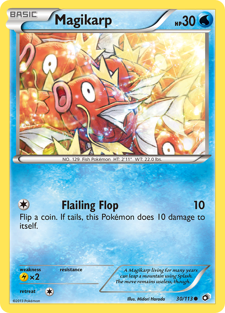 Magikarp (30/113) [Black & White: Legendary Treasures] | Card Merchant Takapuna