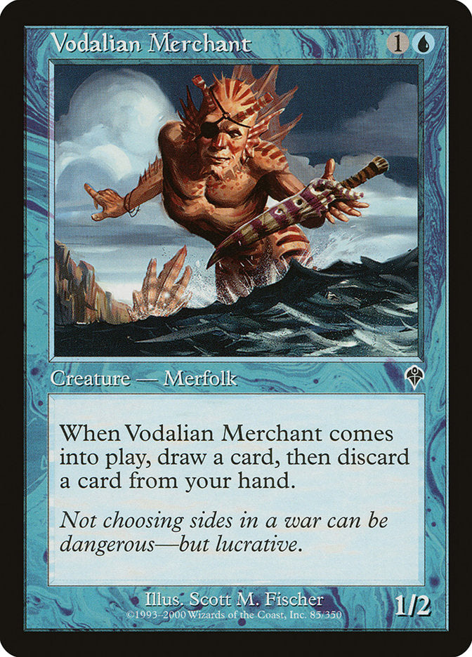 Vodalian Merchant [Invasion] | Card Merchant Takapuna