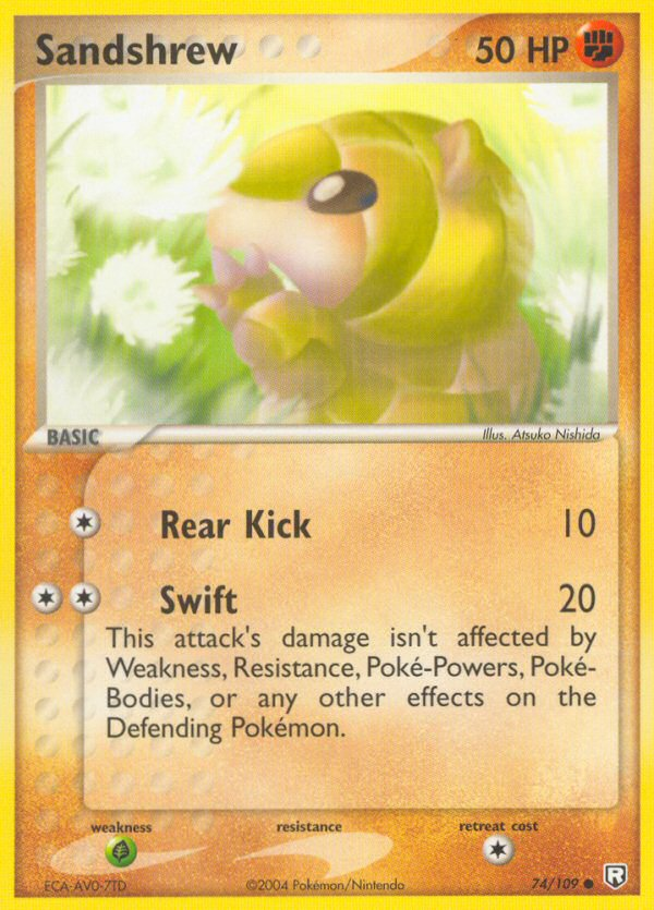 Sandshrew (74/109) [EX: Team Rocket Returns] | Card Merchant Takapuna